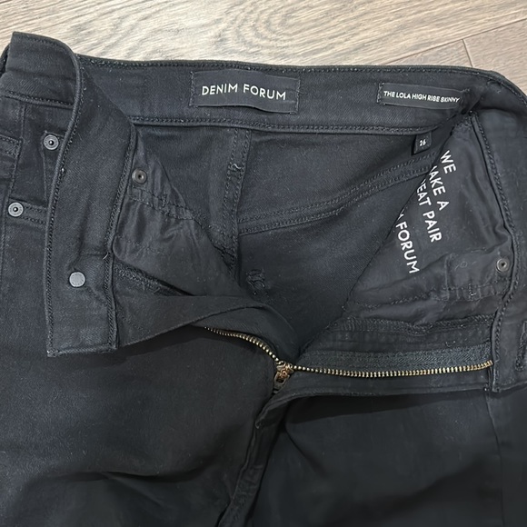 DENIM FORUM LOLA HIGH RISE SKINNY - Picture 6 of 8